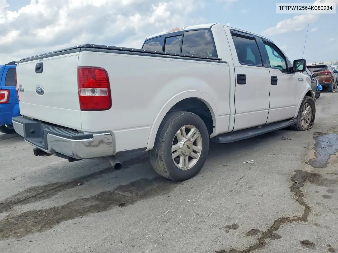 2004 Ford F150 Supercrew VIN: 1FTPW12564KC80934 Lot: 61955336