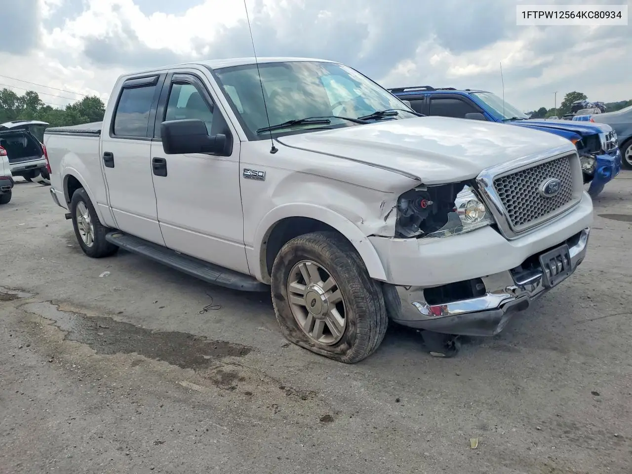 2004 Ford F150 Supercrew VIN: 1FTPW12564KC80934 Lot: 61955336