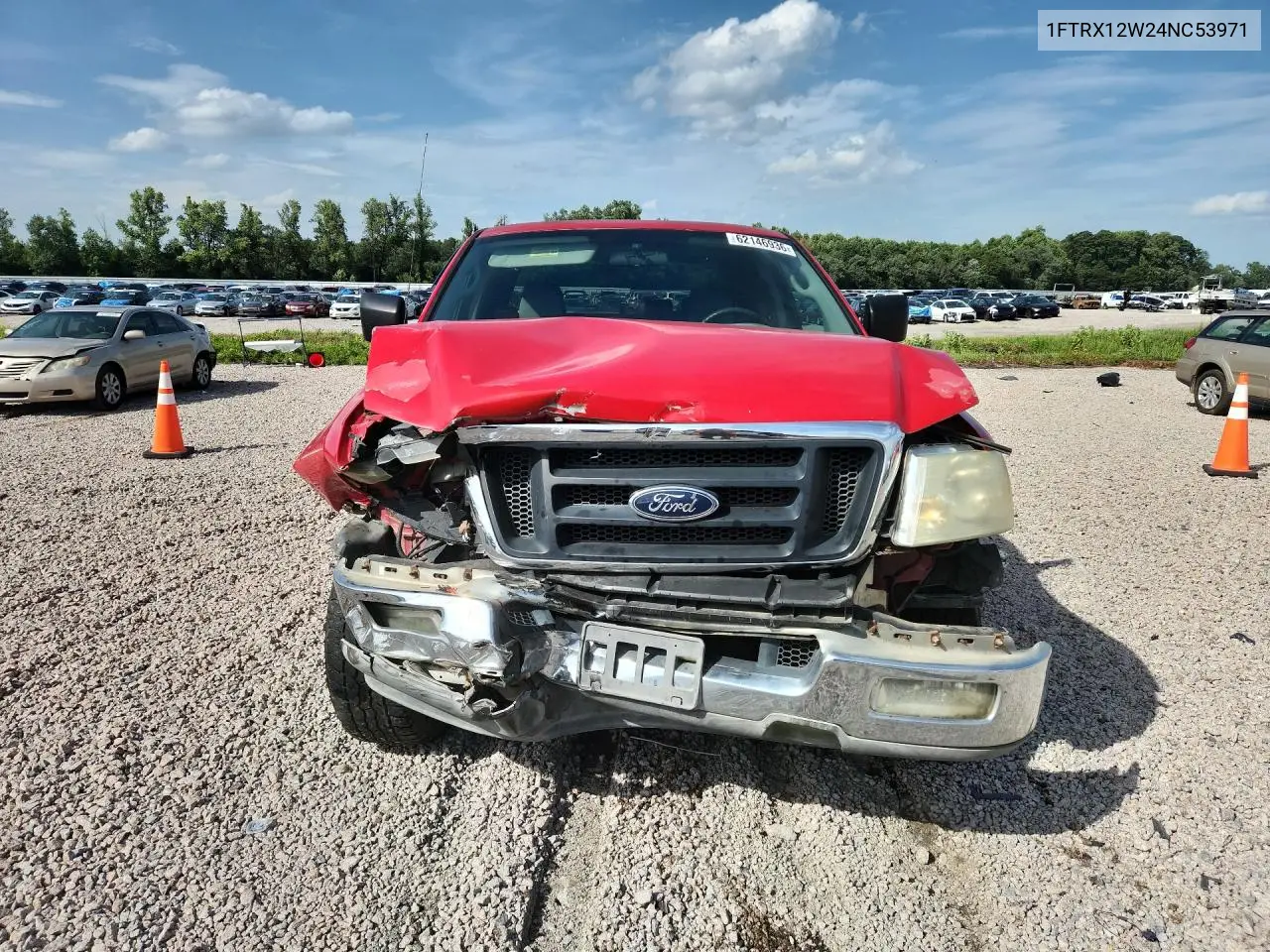 2004 Ford F150 VIN: 1FTRX12W24NC53971 Lot: 62146936
