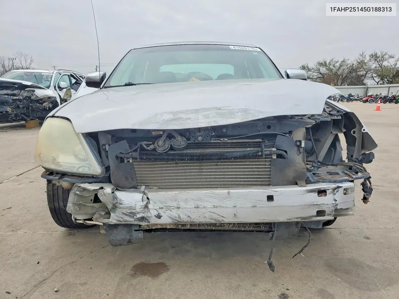 2005 Ford Five Hundred Limited VIN: 1FAHP25145G188313 Lot: 41826116