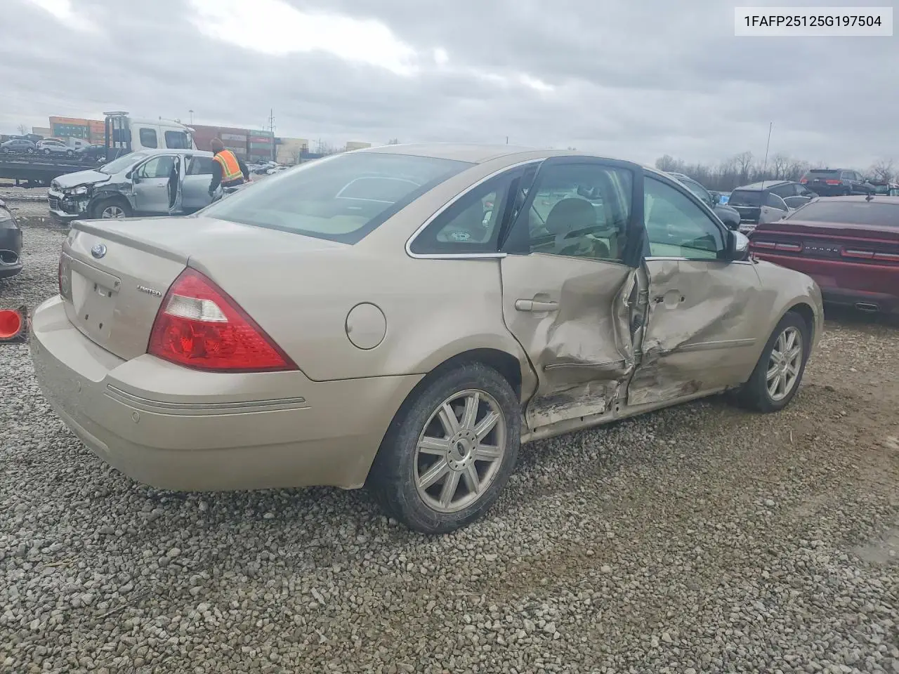 2005 Ford Five Hundred Limited VIN: 1FAFP25125G197504 Lot: 47905086