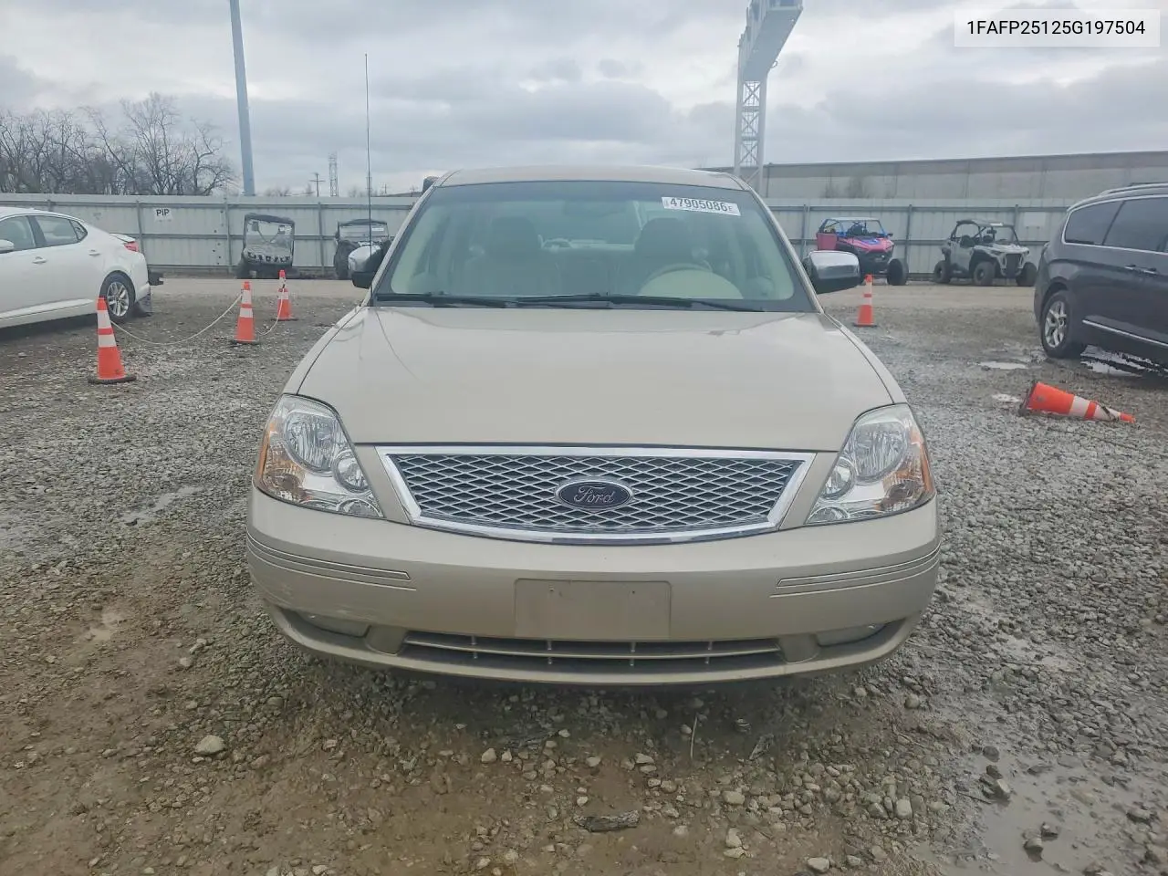 2005 Ford Five Hundred Limited VIN: 1FAFP25125G197504 Lot: 47905086