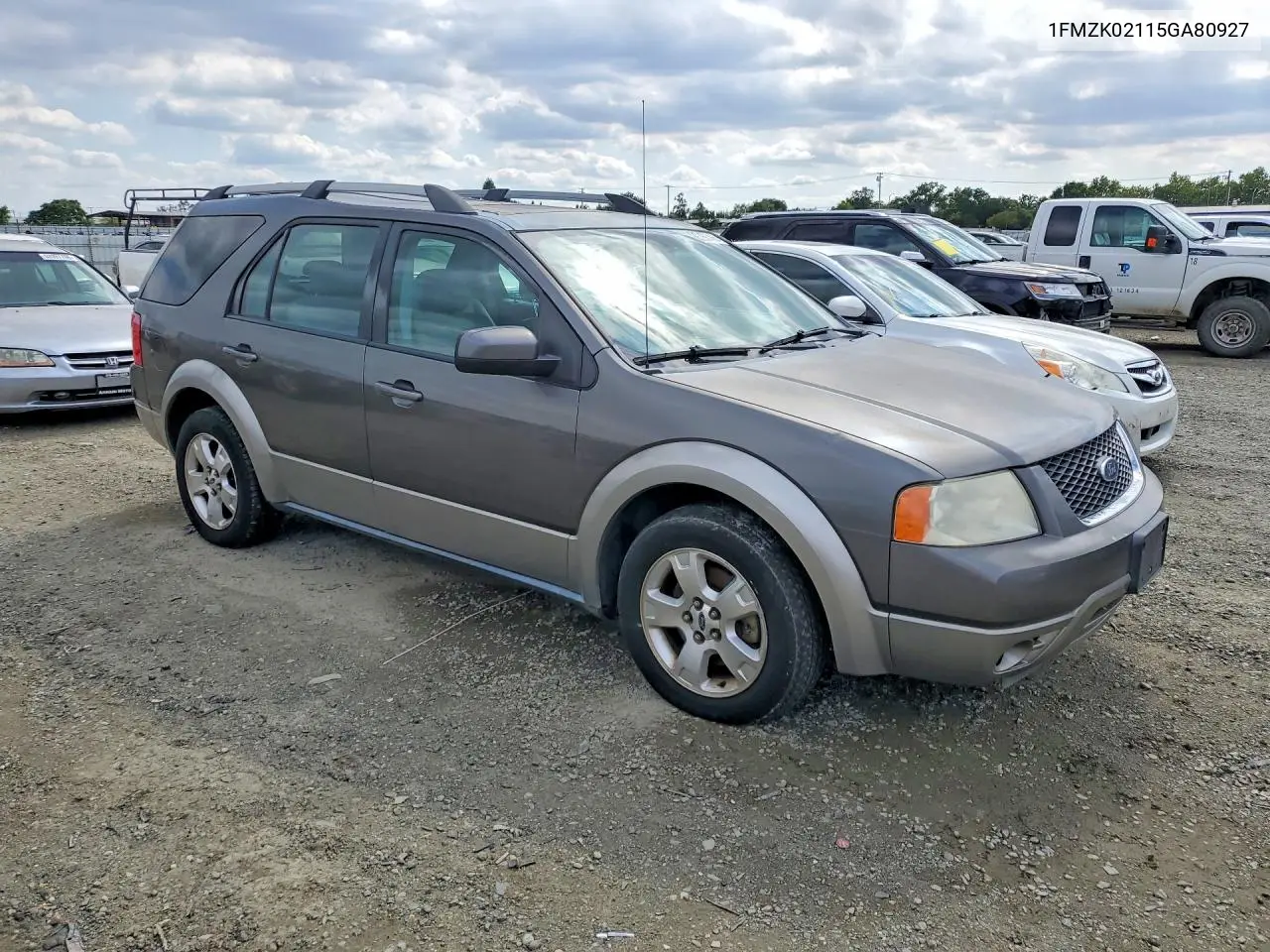 2005 Ford Freestyle Sel VIN: 1FMZK02115GA80927 Lot: 52097466