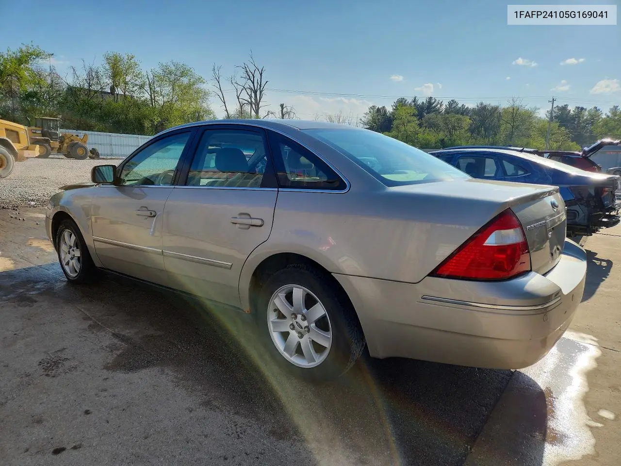 2005 Ford Five Hundred Sel VIN: 1FAFP24105G169041 Lot: 52914846