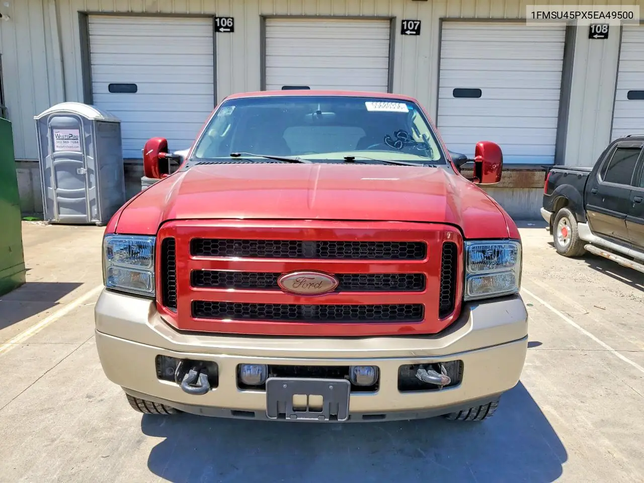 2005 Ford Excursion Eddie Bauer VIN: 1FMSU45PX5EA49500 Lot: 55680356