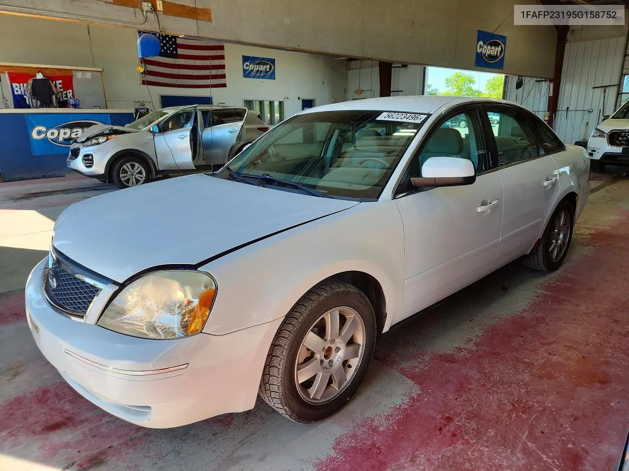 2005 Ford Five Hundred Se VIN: 1FAFP23195G158752 Lot: 56223496