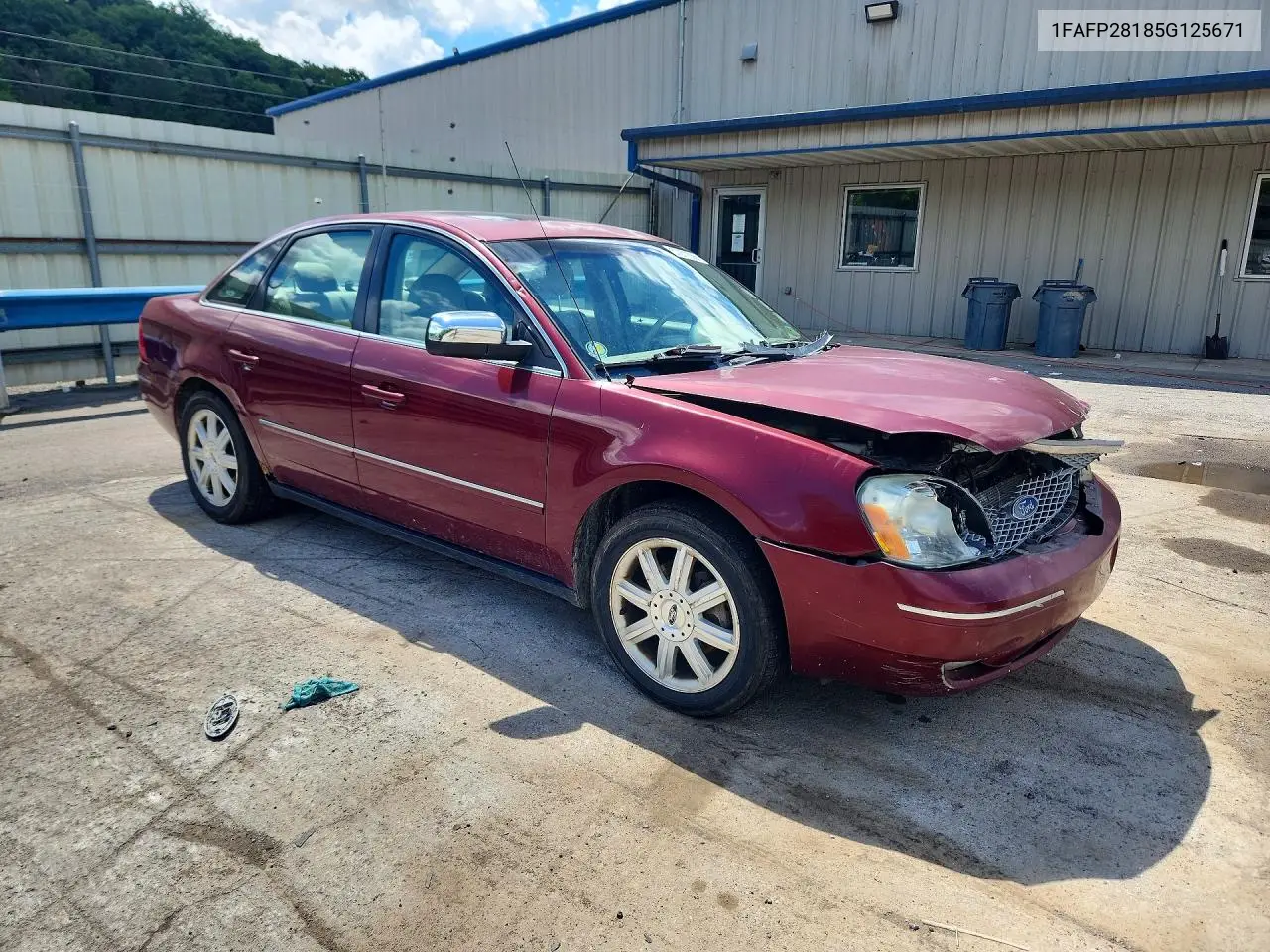 2005 Ford Five Hundred Limited VIN: 1FAFP28185G125671 Lot: 57270356
