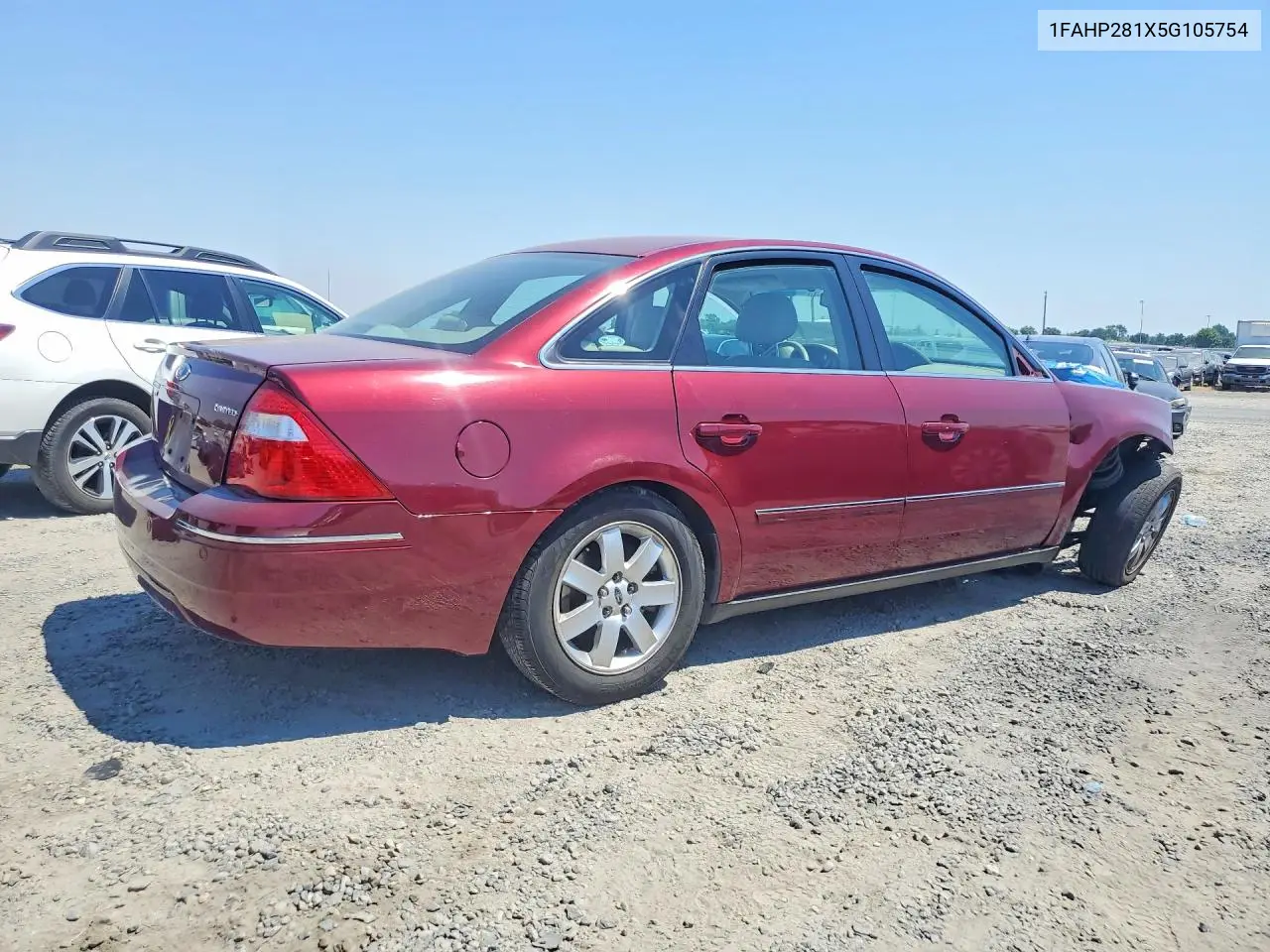 2005 Ford Five Hundred Limited VIN: 1FAHP281X5G105754 Lot: 58058946