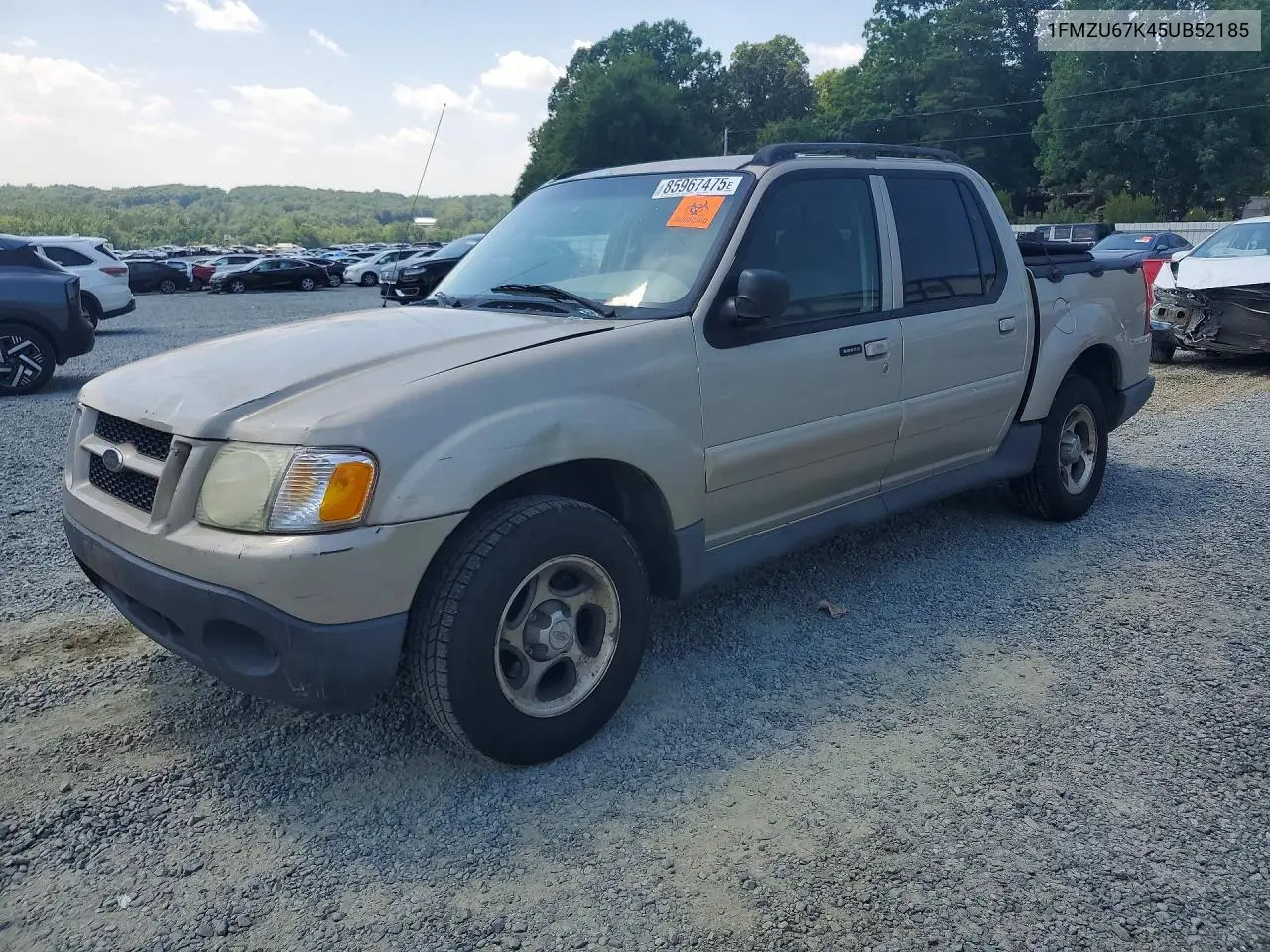 2005 Ford Explorer Sport Trac VIN: 1FMZU67K45UB52185 Lot: 85967475