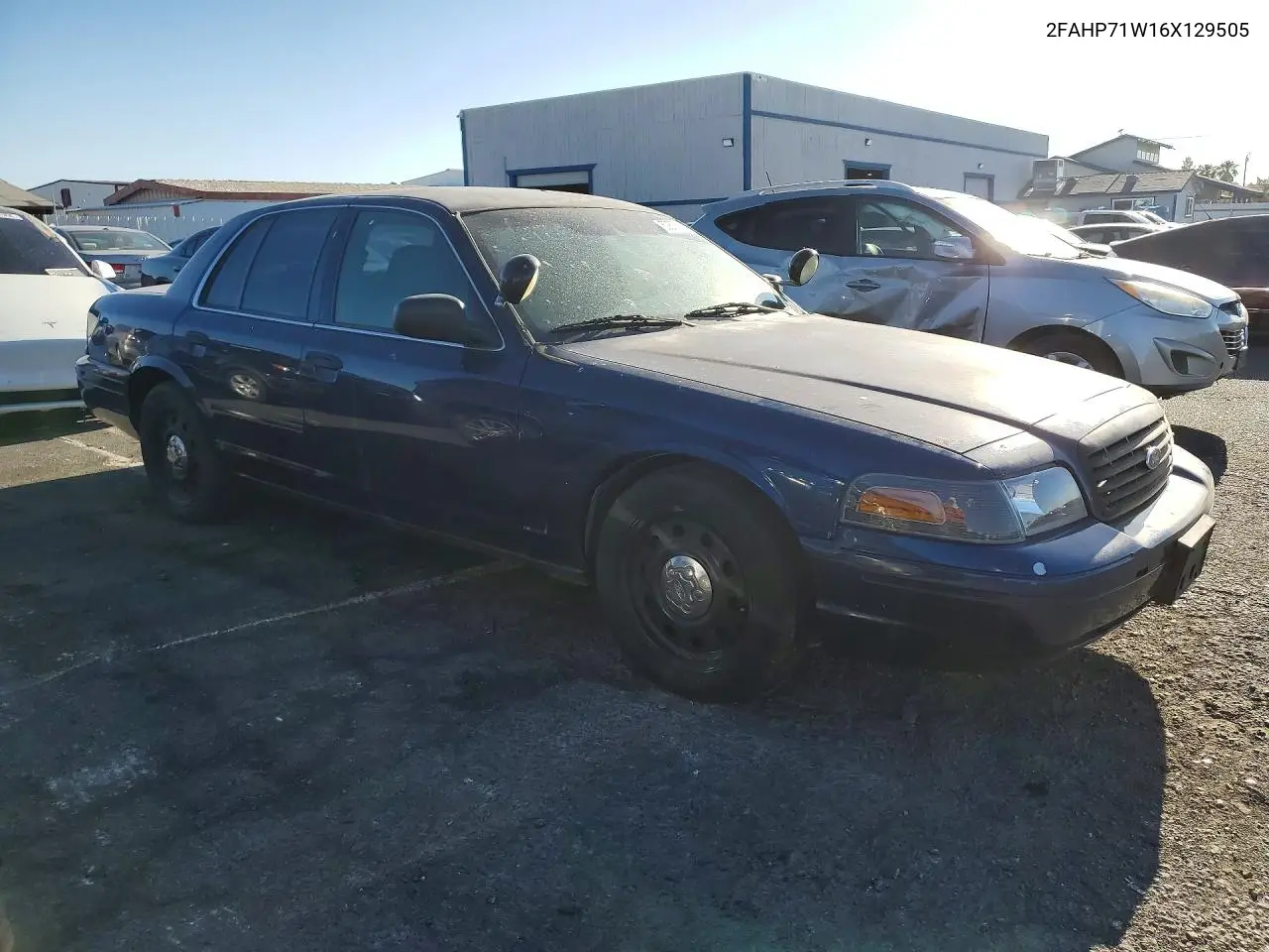 2006 Ford Crown Victoria Police Interceptor VIN: 2FAHP71W16X129505 Lot: 52878036