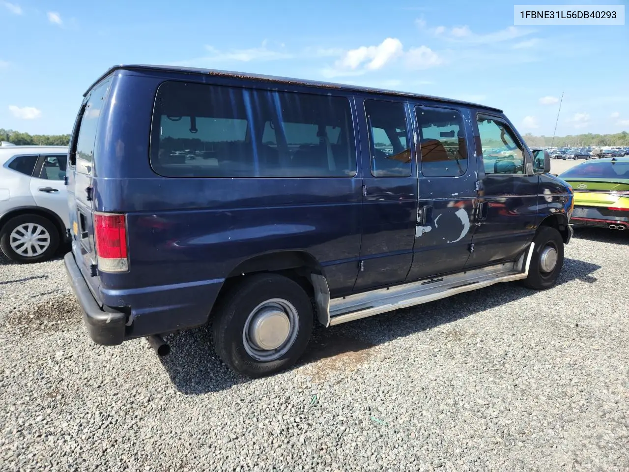 2006 Ford Econoline E350 Super Duty Wagon VIN: 1FBNE31L56DB40293 Lot: 57605706