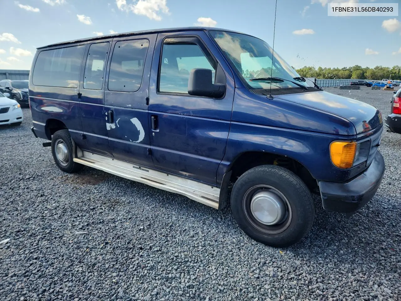 2006 Ford Econoline E350 Super Duty Wagon VIN: 1FBNE31L56DB40293 Lot: 57605706