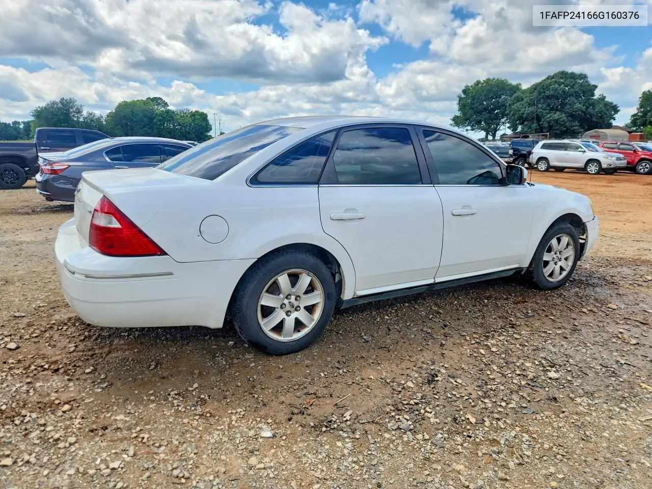 2006 Ford Five Hundred Sel VIN: 1FAFP24166G160376 Lot: 58230106
