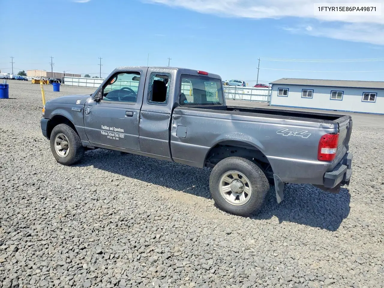 2006 Ford Ranger Super Cab VIN: 1FTYR15E86PA49871 Lot: 59896266
