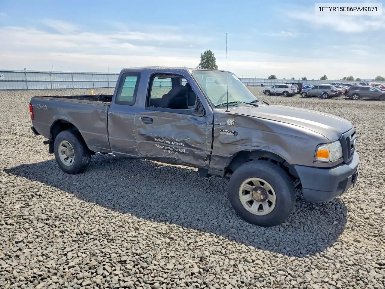2006 Ford Ranger Super Cab VIN: 1FTYR15E86PA49871 Lot: 59896266