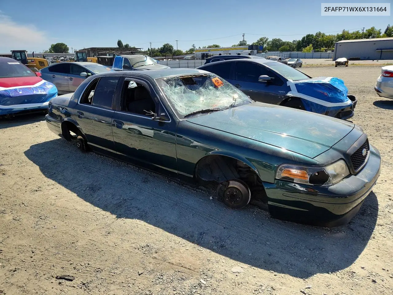 2006 Ford Crown Victoria Police Interceptor VIN: 2FAFP71WX6X131664 Lot: 59998086