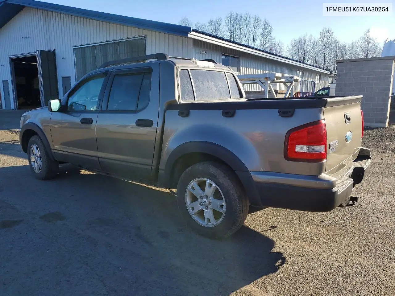 2007 Ford Explorer Sport Trac Xlt VIN: 1FMEU51K67UA30254 Lot: 46665036