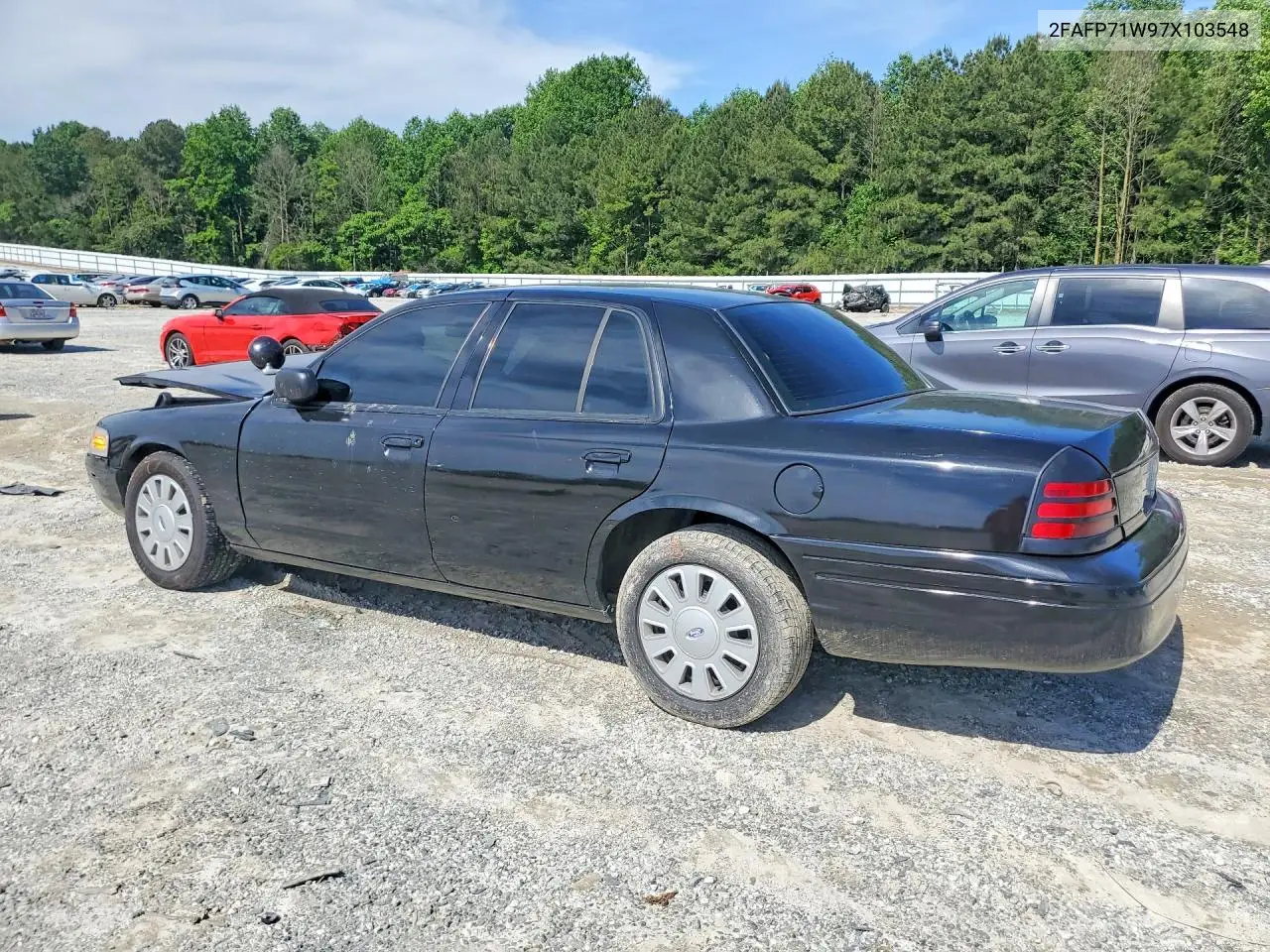2007 Ford Crown Victoria Police Interceptor VIN: 2FAFP71W97X103548 Lot: 52785386