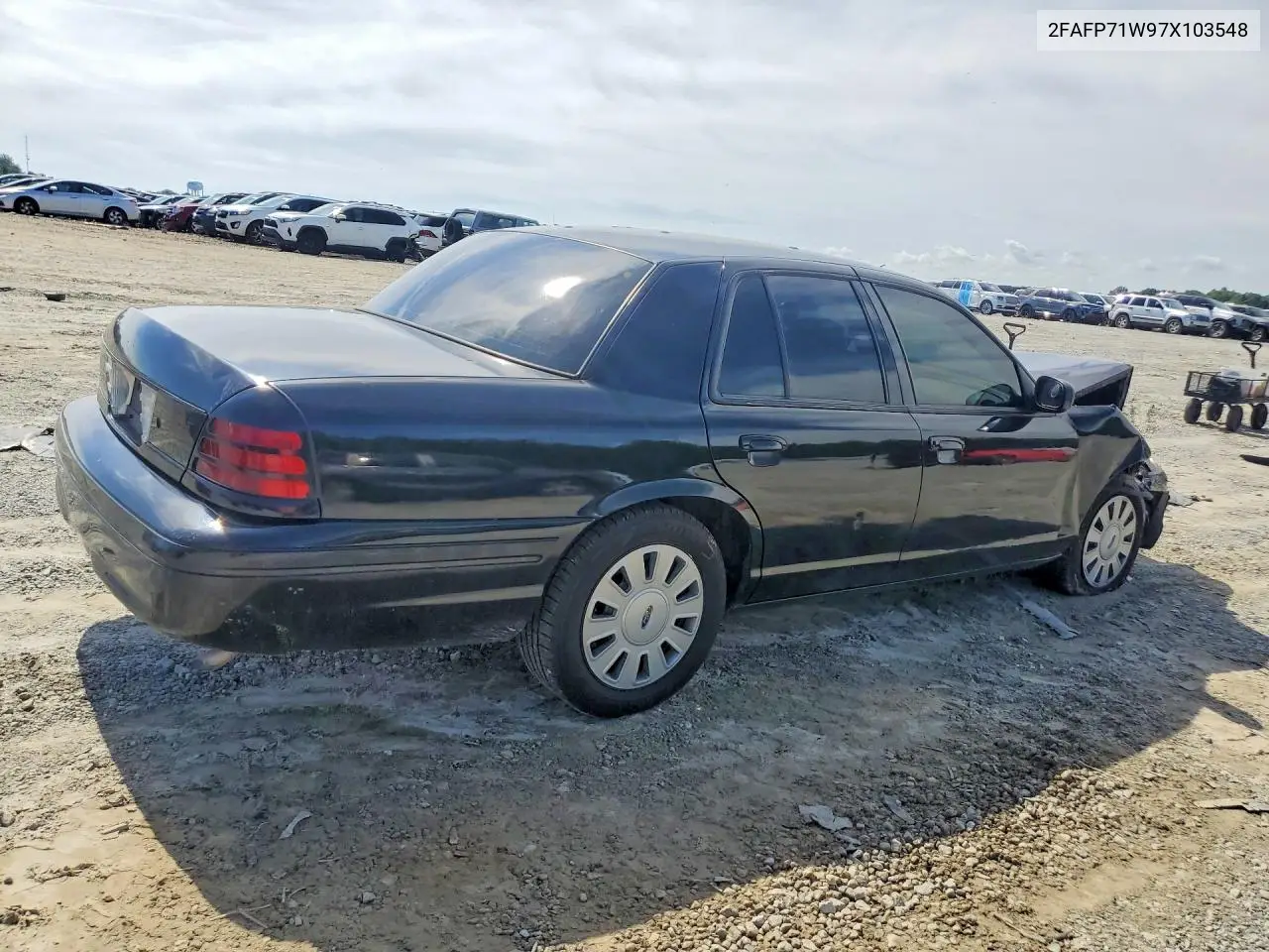 2007 Ford Crown Victoria Police Interceptor VIN: 2FAFP71W97X103548 Lot: 52785386