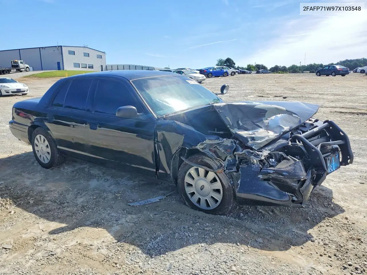 2007 Ford Crown Victoria Police Interceptor VIN: 2FAFP71W97X103548 Lot: 52785386
