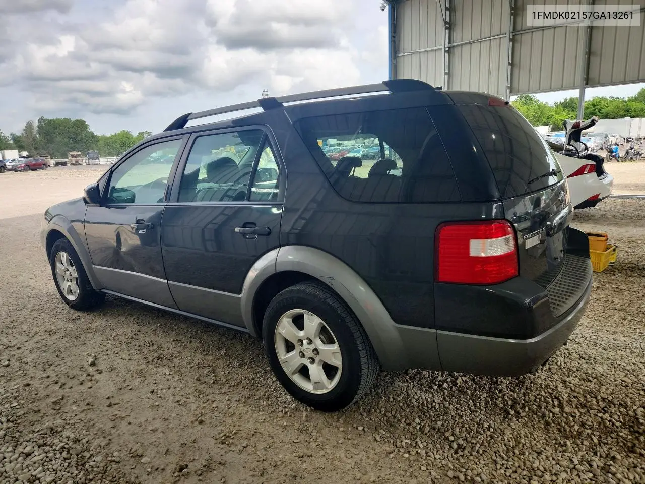 2007 Ford Freestyle Sel VIN: 1FMDK02157GA13261 Lot: 54165016