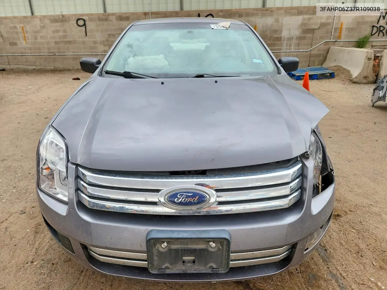 2007 Ford Fusion S VIN: 3FAHP06Z37R109038 Lot: 55846106