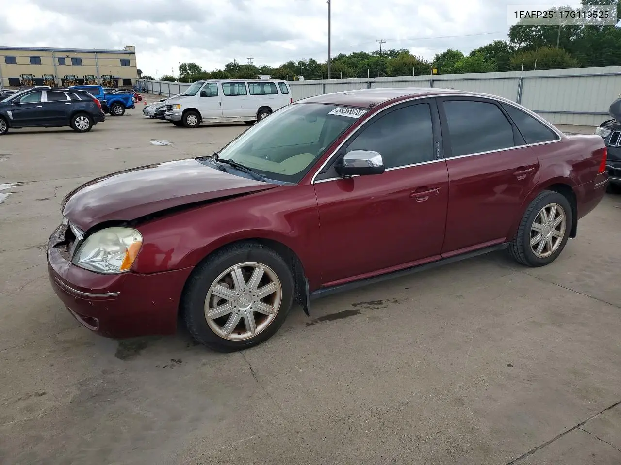2007 Ford Five Hundred Limited VIN: 1FAFP25117G119525 Lot: 56266626