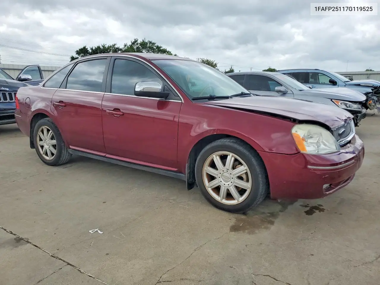 2007 Ford Five Hundred Limited VIN: 1FAFP25117G119525 Lot: 56266626