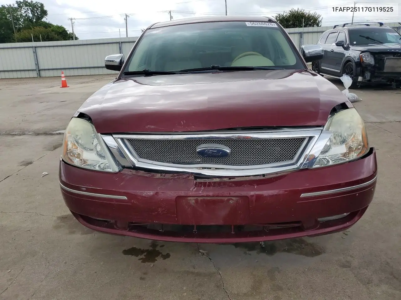 2007 Ford Five Hundred Limited VIN: 1FAFP25117G119525 Lot: 56266626