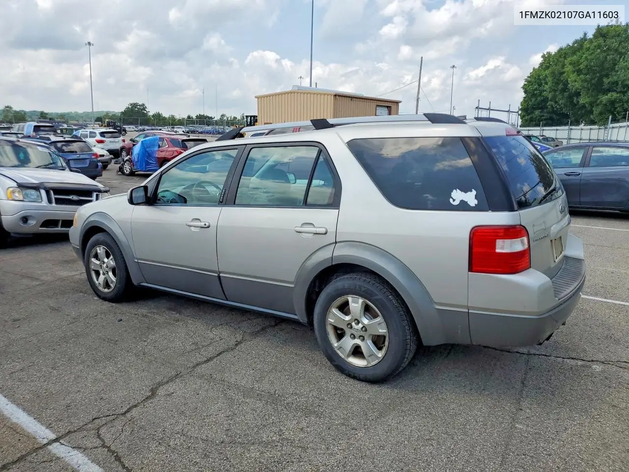 2007 Ford Freestyle Sel VIN: 1FMZK02107GA11603 Lot: 56884656