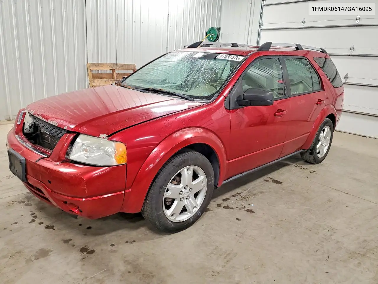 2007 Ford Freestyle Limited VIN: 1FMDK06147GA16095 Lot: 57557576