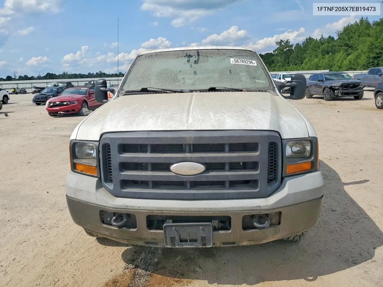 2007 Ford F250 Super Duty VIN: 1FTNF205X7EB19473 Lot: 58789296
