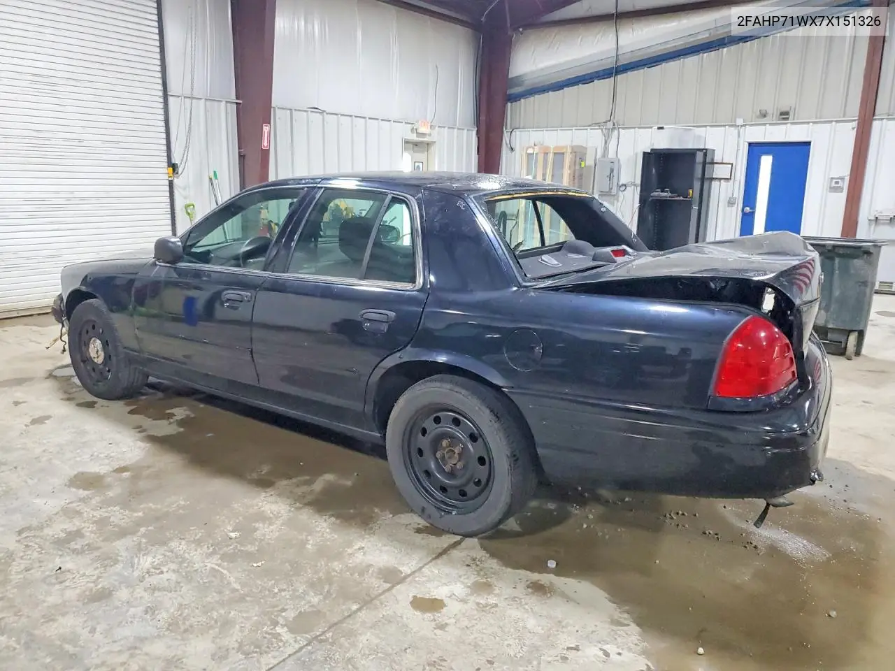 2007 Ford Crown Victoria Police Interceptor VIN: 2FAHP71WX7X151326 Lot: 59899686