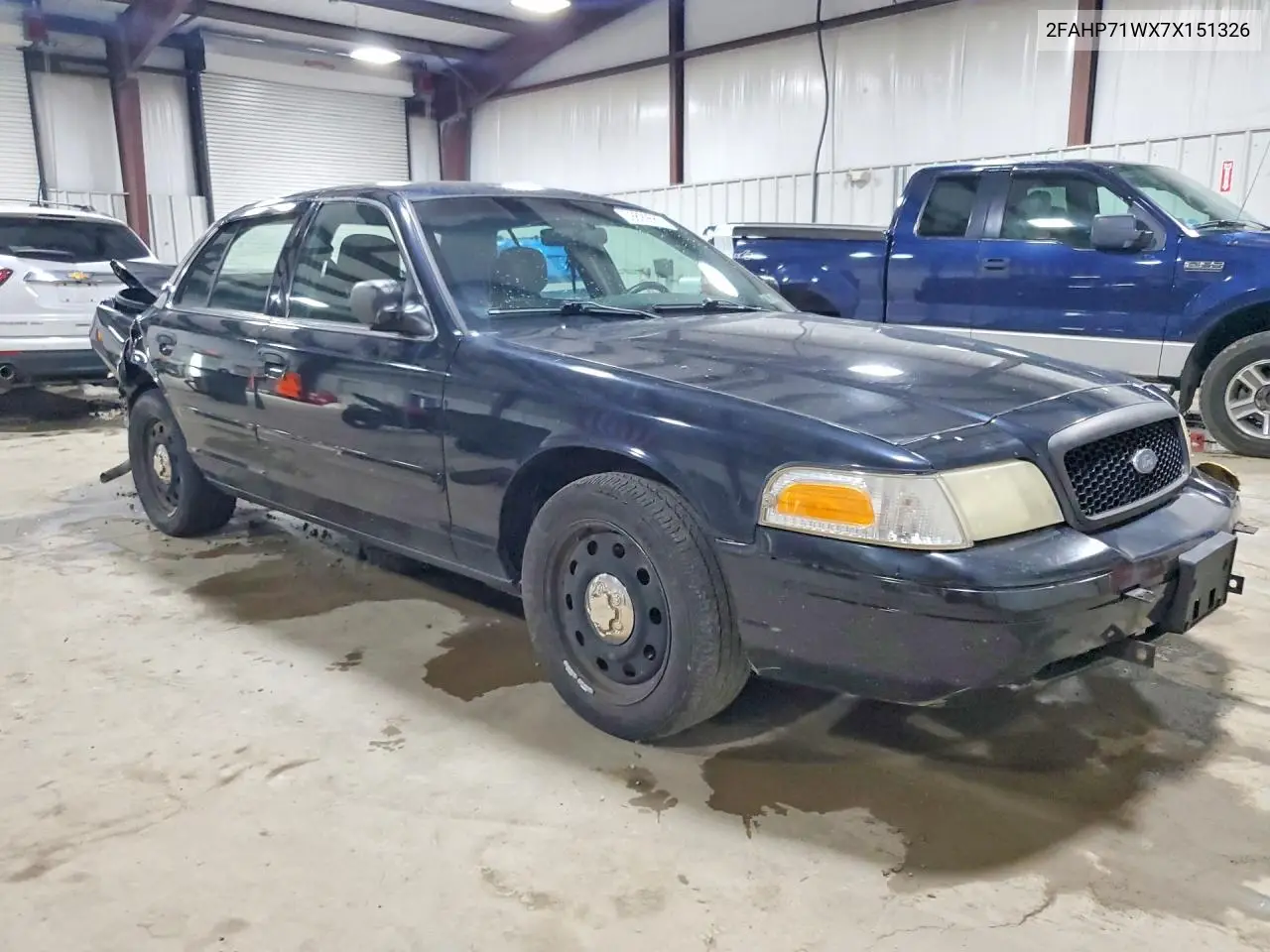 2007 Ford Crown Victoria Police Interceptor VIN: 2FAHP71WX7X151326 Lot: 59899686
