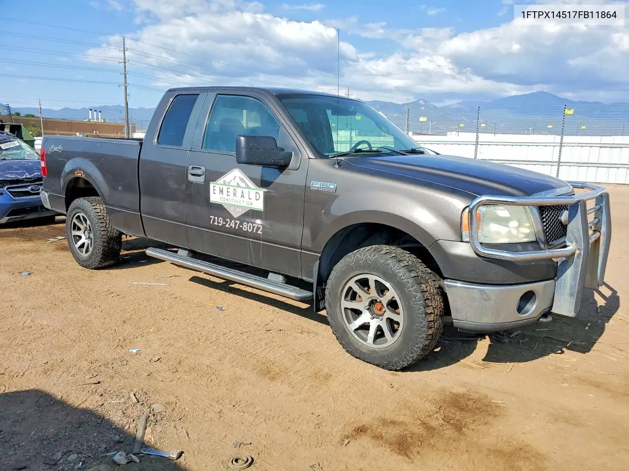 2007 Ford F150 VIN: 1FTPX14517FB11864 Lot: 61409416