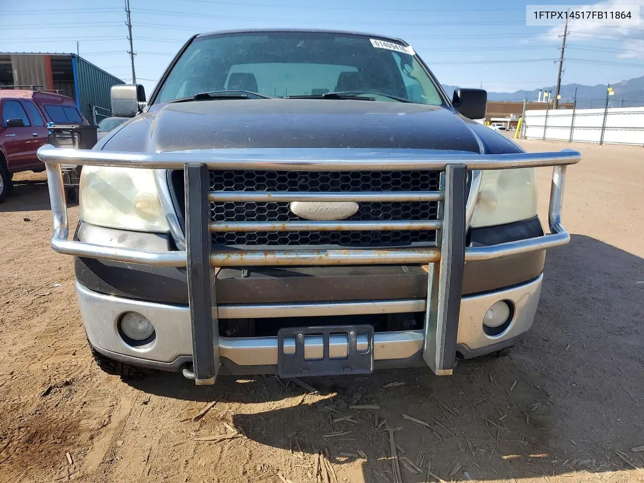 2007 Ford F150 VIN: 1FTPX14517FB11864 Lot: 61409416