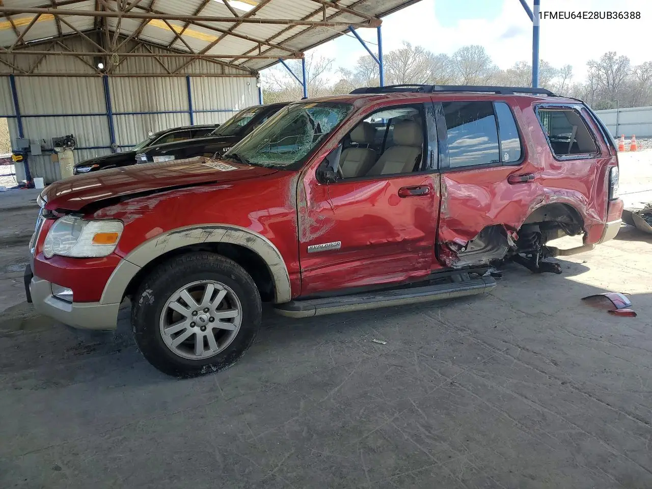 2008 Ford Explorer Eddie Bauer VIN: 1FMEU64E28UB36388 Lot: 41969196