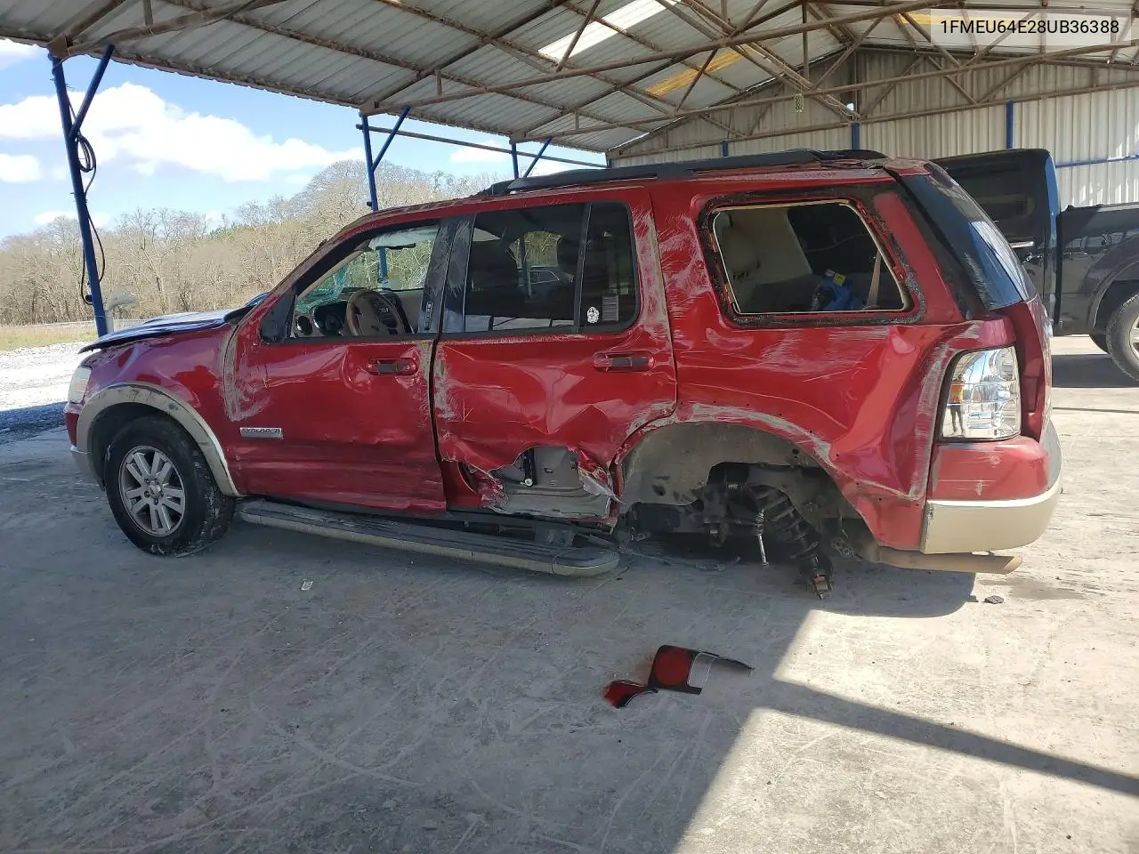 2008 Ford Explorer Eddie Bauer VIN: 1FMEU64E28UB36388 Lot: 41969196