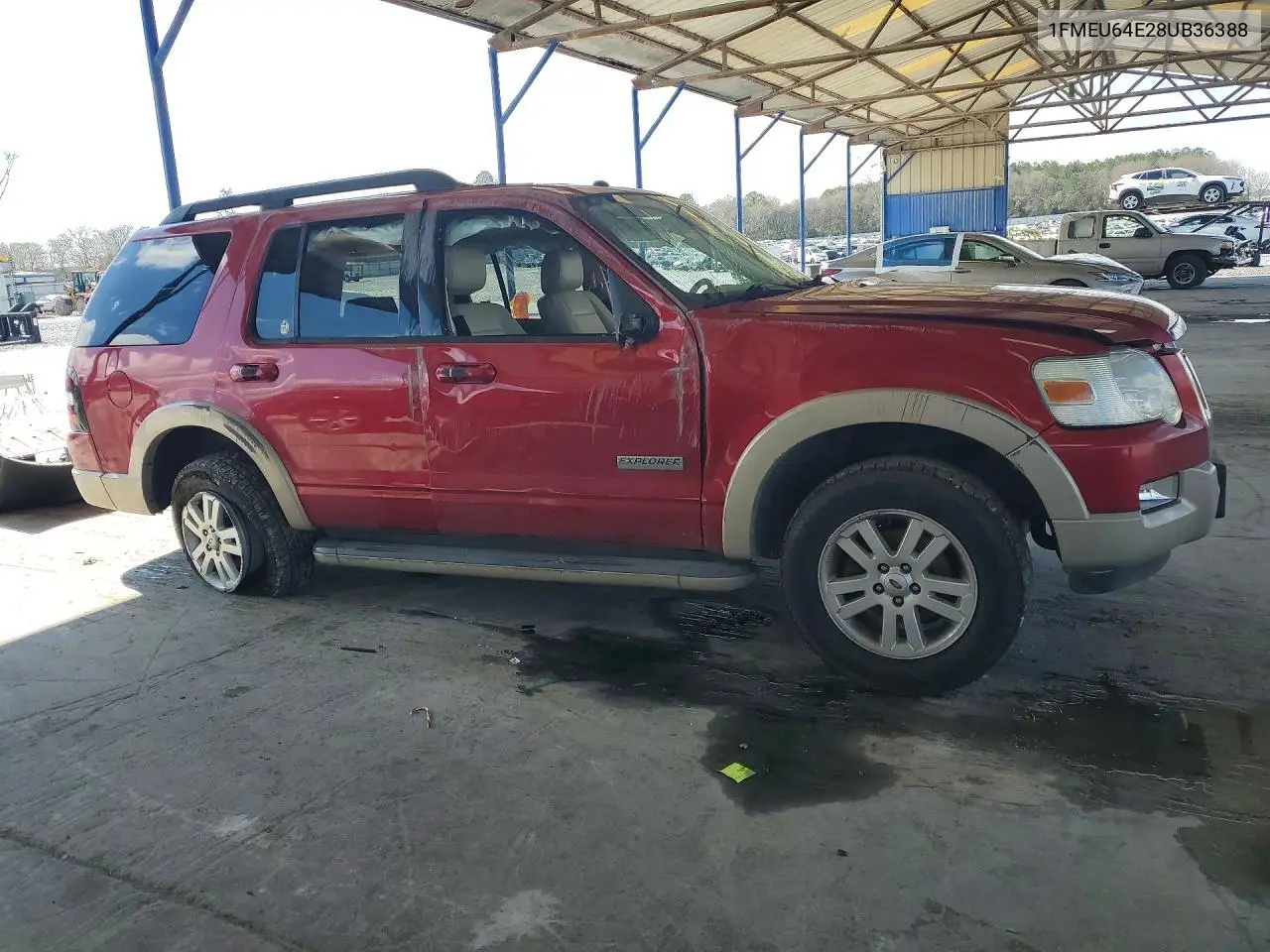 2008 Ford Explorer Eddie Bauer VIN: 1FMEU64E28UB36388 Lot: 41969196