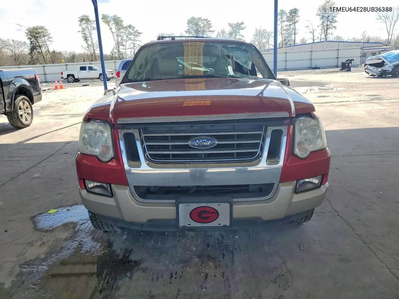 2008 Ford Explorer Eddie Bauer VIN: 1FMEU64E28UB36388 Lot: 41969196