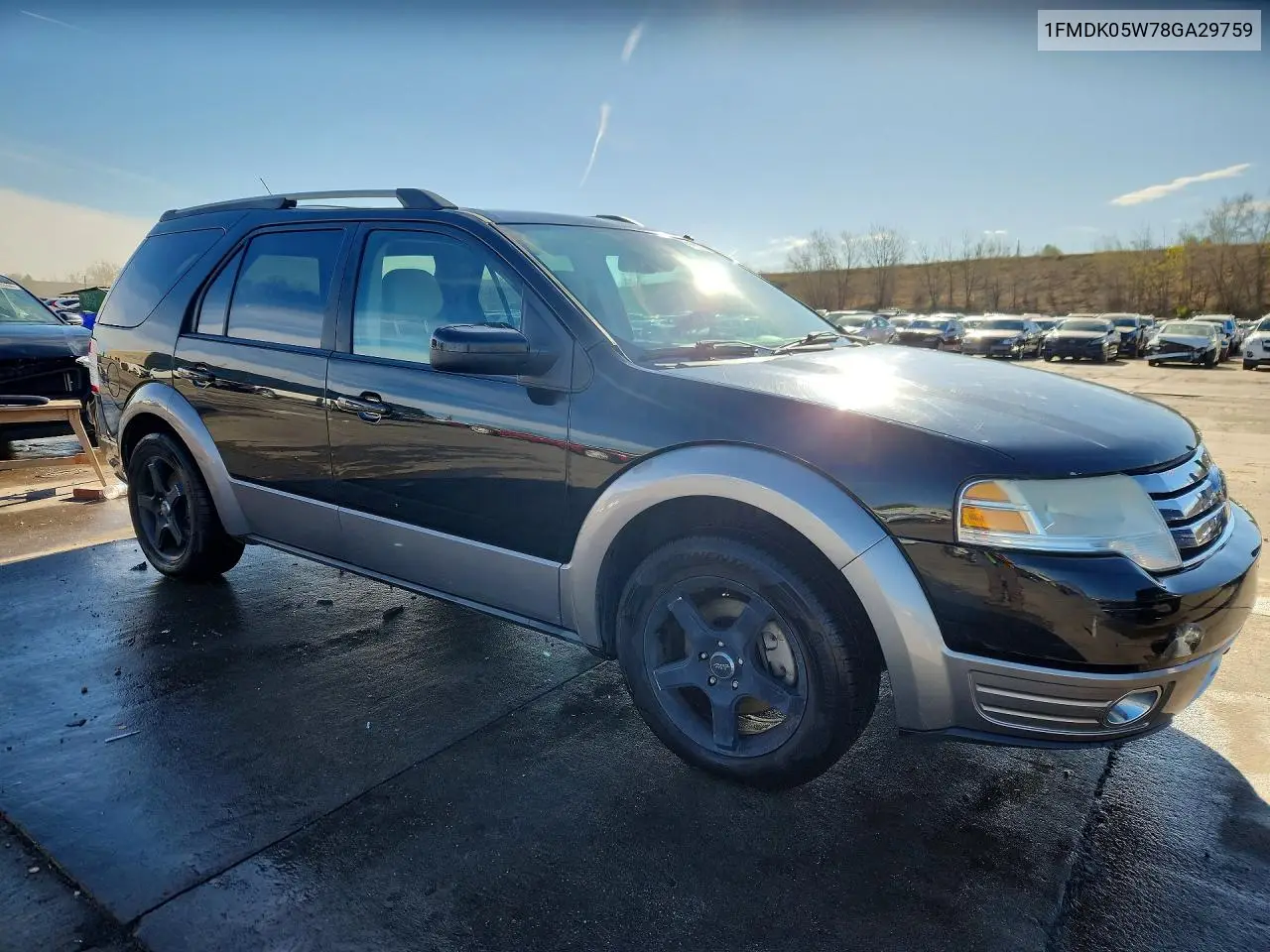2008 Ford Taurus X Sel VIN: 1FMDK05W78GA29759 Lot: 47832906