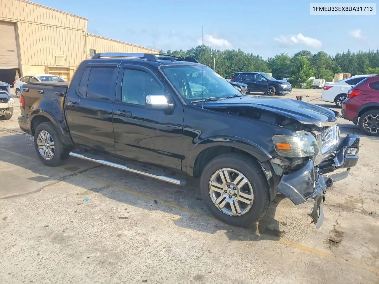 2008 Ford Explorer Sport Trac Limited VIN: 1FMEU33EX8UA31713 Lot: 55746686