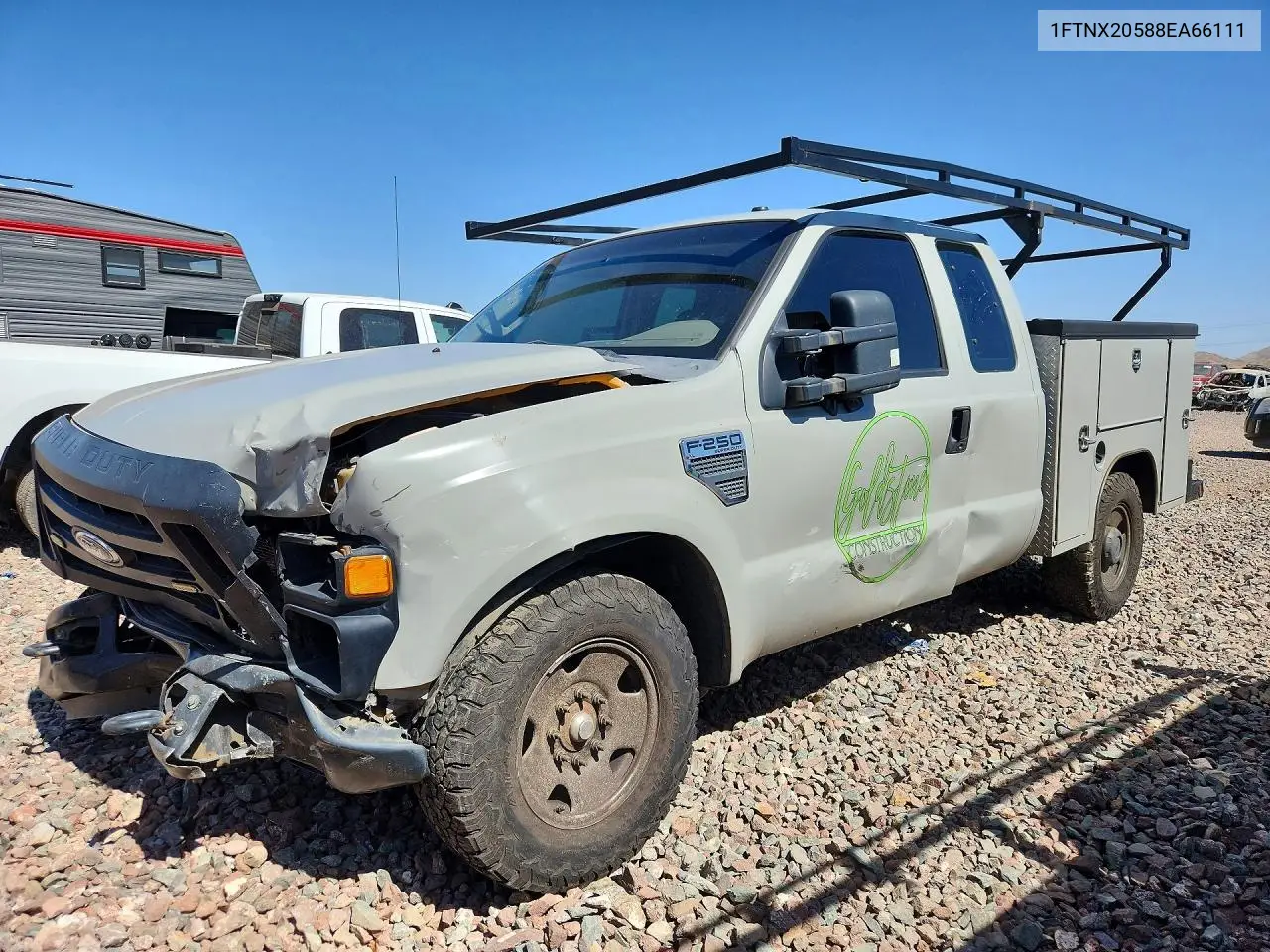2008 Ford F250 Super Duty VIN: 1FTNX20588EA66111 Lot: 57956886