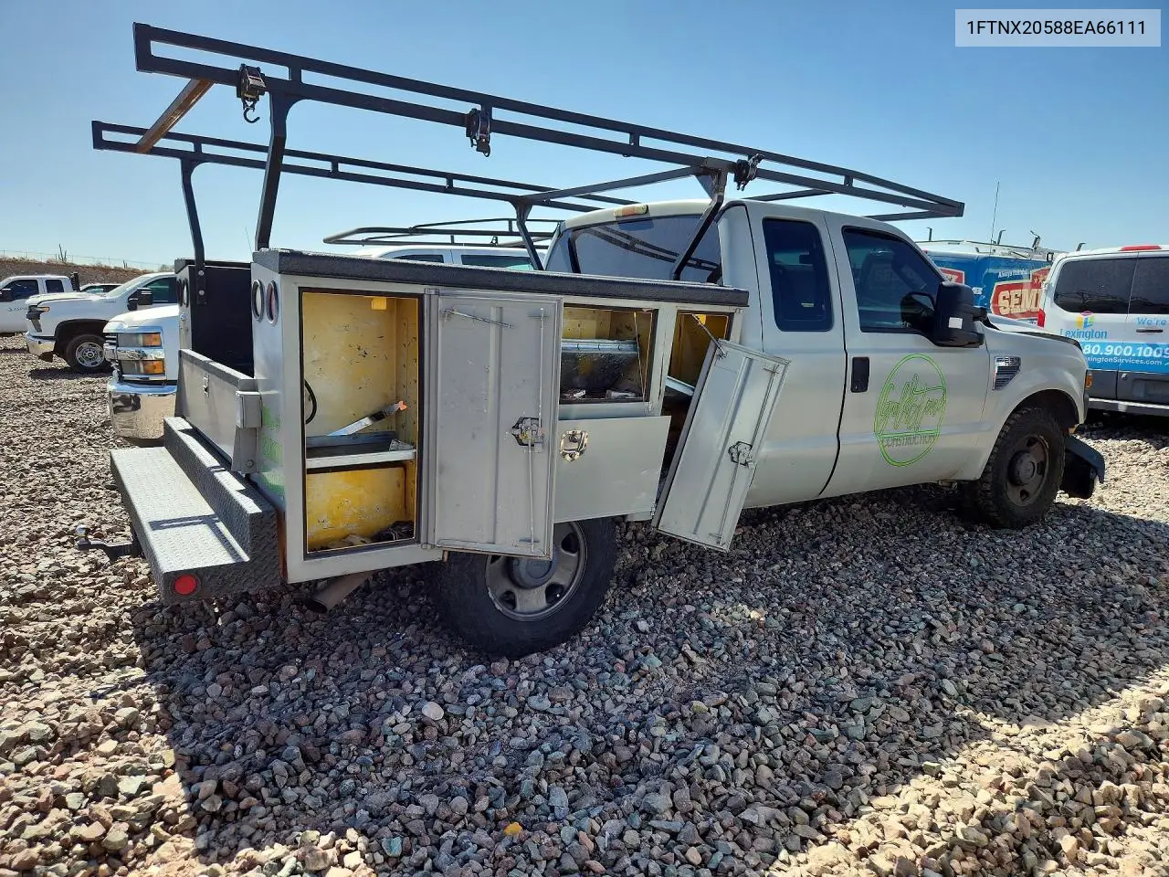 2008 Ford F250 Super Duty VIN: 1FTNX20588EA66111 Lot: 57956886