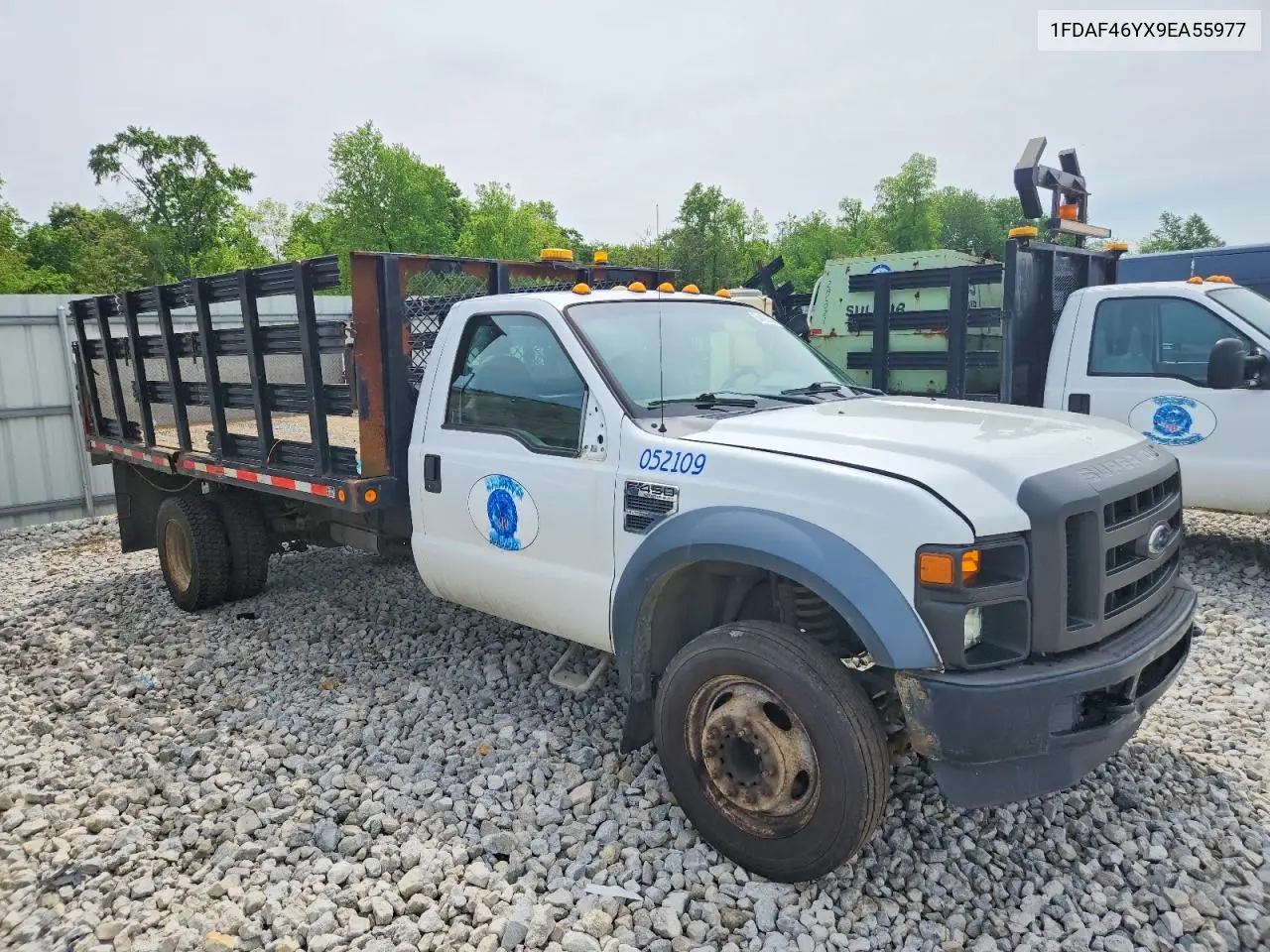 2009 Ford F450 Super Duty VIN: 1FDAF46YX9EA55977 Lot: 54492526