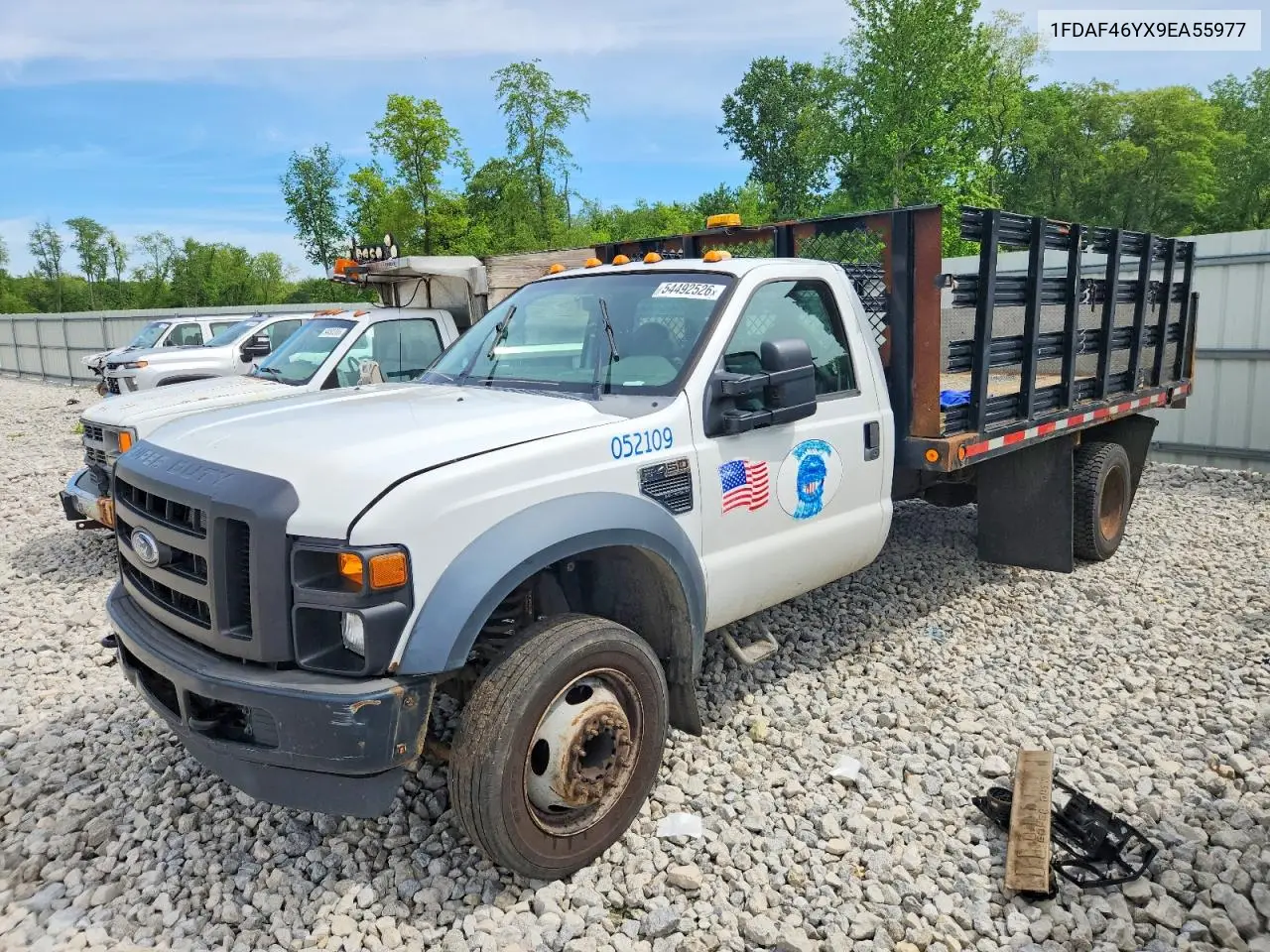 2009 Ford F450 Super Duty VIN: 1FDAF46YX9EA55977 Lot: 54492526