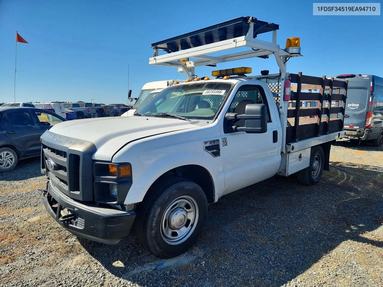 2009 Ford F350 Super Duty VIN: 1FDSF34519EA94710 Lot: 58293366