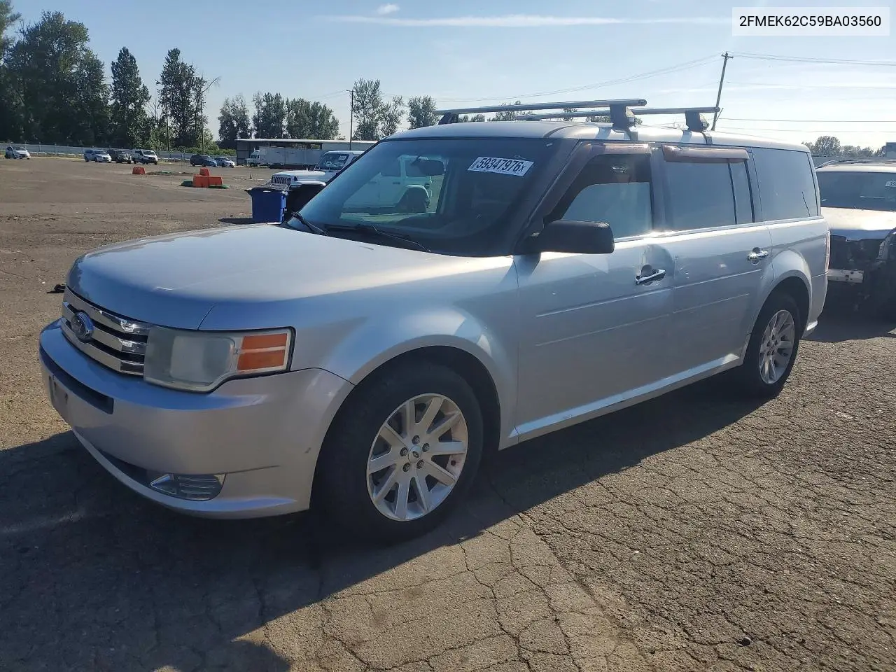 2009 Ford Flex Sel VIN: 2FMEK62C59BA03560 Lot: 59347976