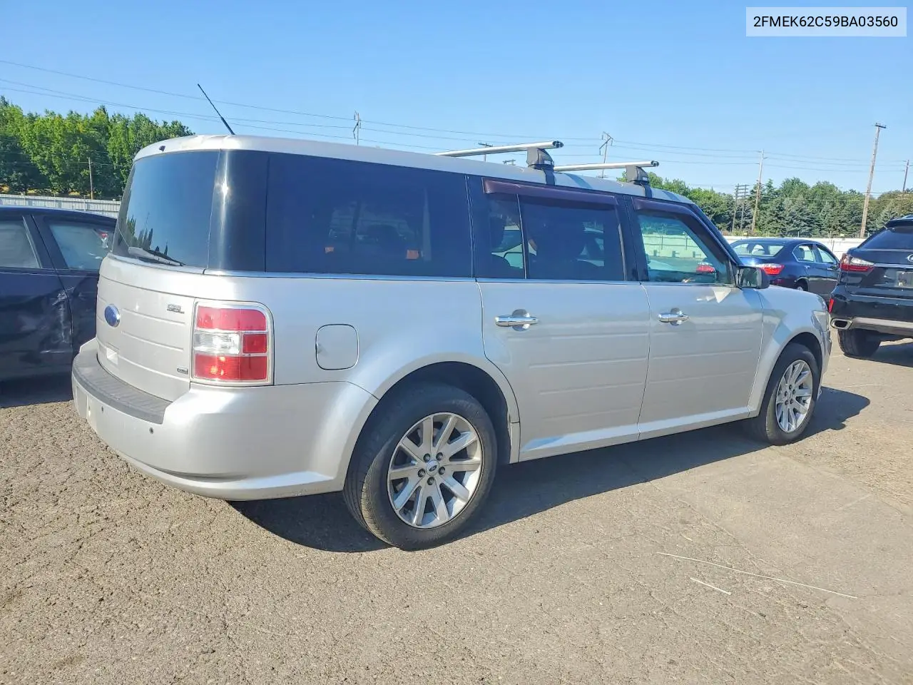 2009 Ford Flex Sel VIN: 2FMEK62C59BA03560 Lot: 59347976