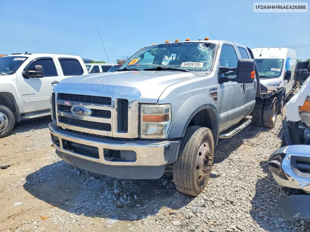 2010 Ford F450 Super Duty VIN: 1FDAW4HR6AEA26888 Lot: 54926126